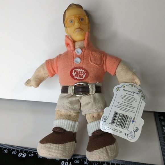 Kip Napoleon Dynamite Brother Stuffed Toy Keychain Talking Works Weakly - Picture 3 of 7